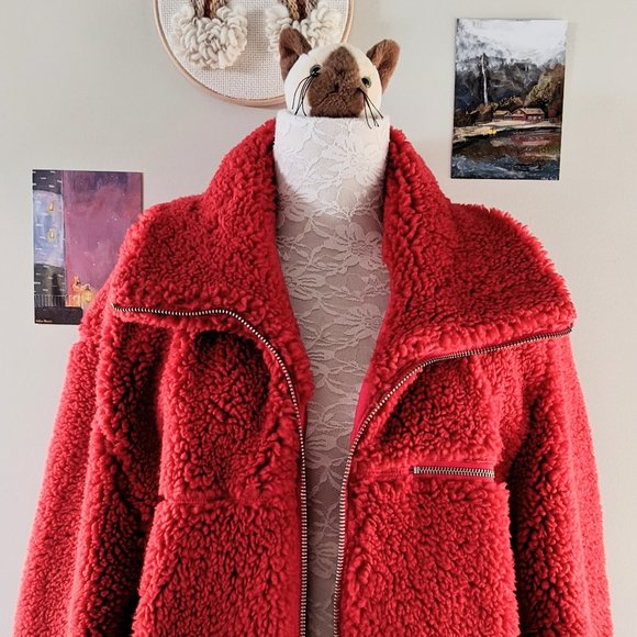 Aritzia Jackets & Blazers - Aritzia Wilfred Free Teddy Jacket